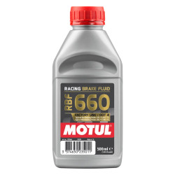 LIQUIDE DE FREIN COMPÉTITION MOTUL RBF 660 DOT 4 – 500 ML