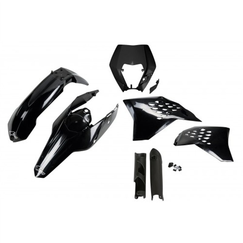 KTM EXC UFO Kit Plastique 125-500 2008-2011-Kit Plastique-Movetronix Shop - Special motorbike products & accessories