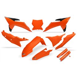 KTM SX(-F) UFO Plastic Kit 125-450 2025 - Black