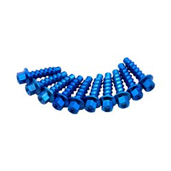 Colored CNC Screws for Plastic Kit