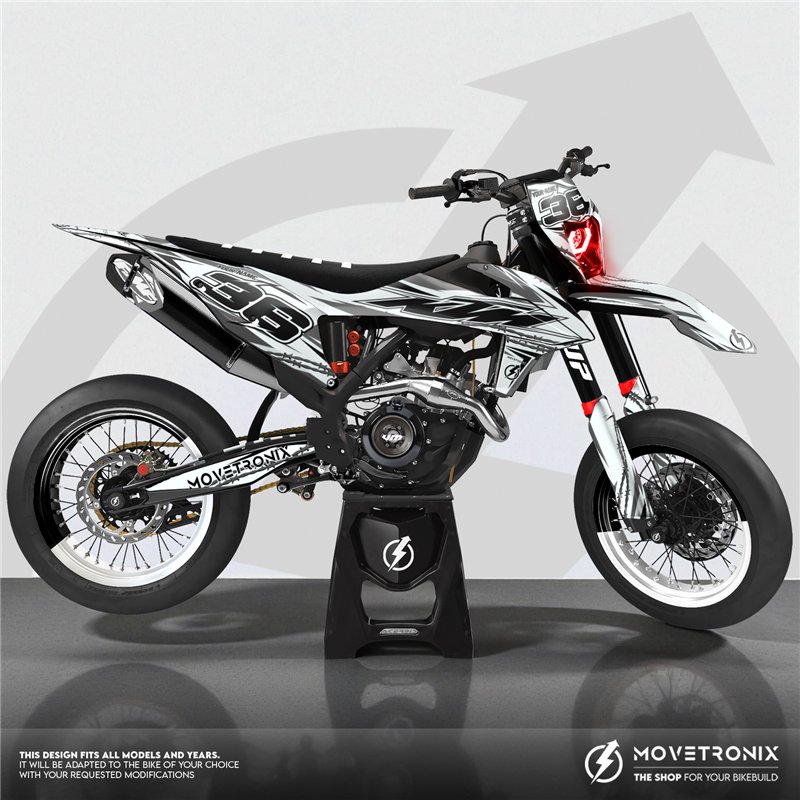 Full Send - Graphics Kit - Semi Custom-Graphics-Movetronix Shop - Special motorbike products & accessories