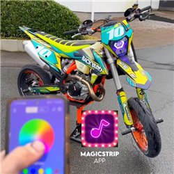 HexBeam RGBW fits on KTM/GasGas