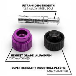 Auspuffschutz (universell) – Carbon Design Supermoto 